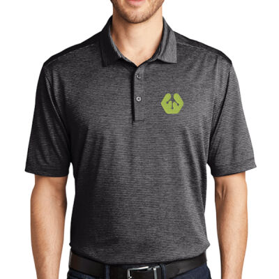 Embroidered front crest icon - Shadow Stripe Polo Thumbnail