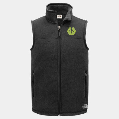 Embroidered front crest icon - Sweater Fleece Vest Thumbnail