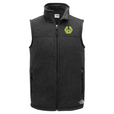 Embroidered front crest icon - Sweater Fleece Vest Thumbnail