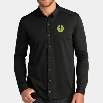 Embroidered front crest icon - Code Stretch Long Sleeve Button Up Thumbnail