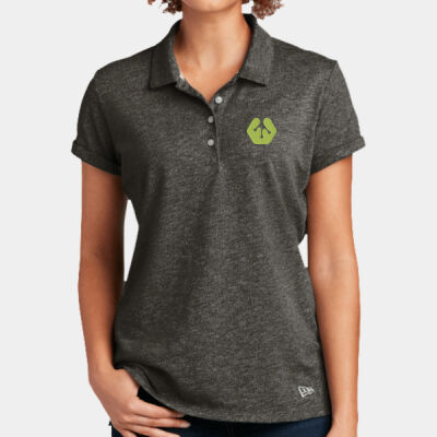 Embroidered front crest icon - Ladies Slub Twist Polo Thumbnail