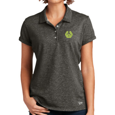 Embroidered front crest icon - Ladies Slub Twist Polo Thumbnail