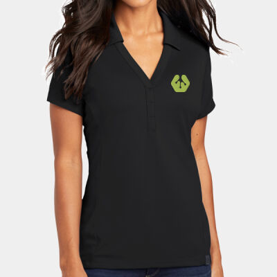 Embroidered front crest icon - Ladies Framework Polo Thumbnail