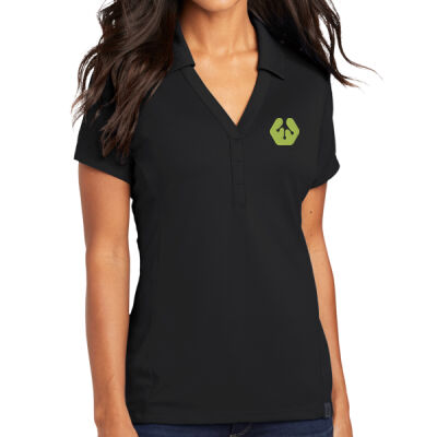 Embroidered front crest icon - Ladies Framework Polo Thumbnail