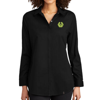 Embroidered front crest icon - Ladies Commuter Woven Tunic Thumbnail
