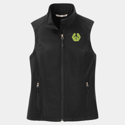Front crest icon - Ladies Core Soft Shell Vest Thumbnail