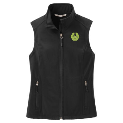Front crest icon - Ladies Core Soft Shell Vest Thumbnail
