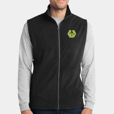 Front crest icon - Microfleece Vest Thumbnail