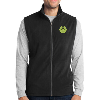 Front crest icon - Microfleece Vest Thumbnail
