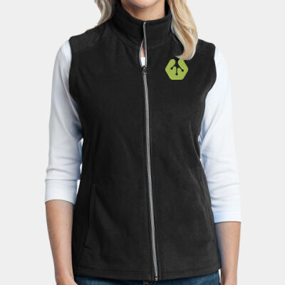 Front crest icon - Ladies Microfleece Vest Thumbnail