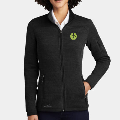 Front crest icon - Ladies Sweater Fleece Full Zip Thumbnail