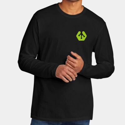 BMS Icon Crest - Tri Blend Long Sleeve Tee Thumbnail
