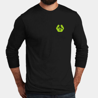 BMS Icon Crest - Unisex Tri Blend Long Sleeve Tee Thumbnail