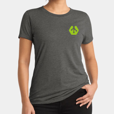 BMS Icon Crest - Women's Tri Blend Tee Thumbnail