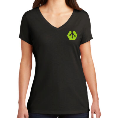 BMS Icon Crest - Women's Perfect Tri ® V Neck Tee Thumbnail