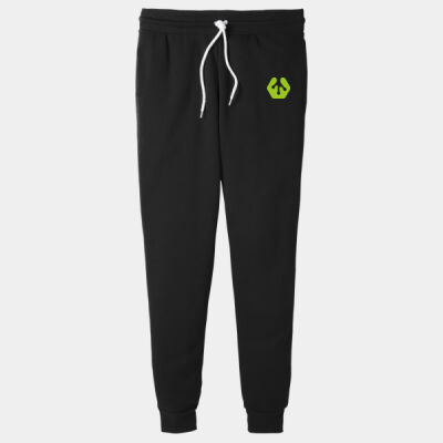Printed Left Leg Top and Bottom - Unisex Jogger Sweatpants Thumbnail
