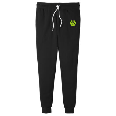 Printed Left Leg Top and Bottom - Unisex Jogger Sweatpants Thumbnail