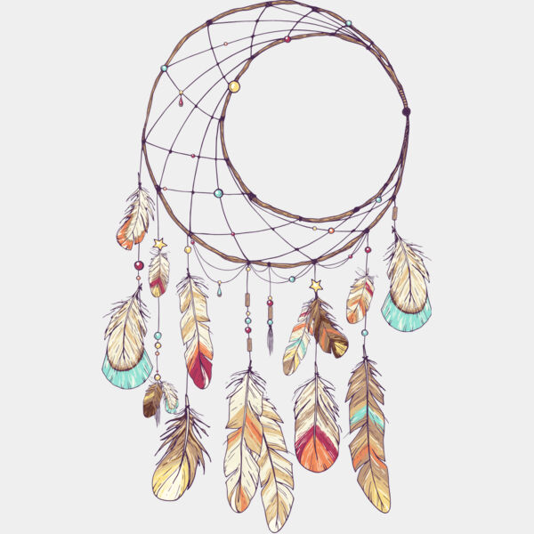 Watercolor Tribal Dream Catcher 1 Thumbnail