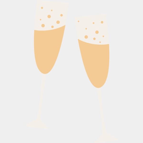 Christmas Champagne Glass 1 Thumbnail