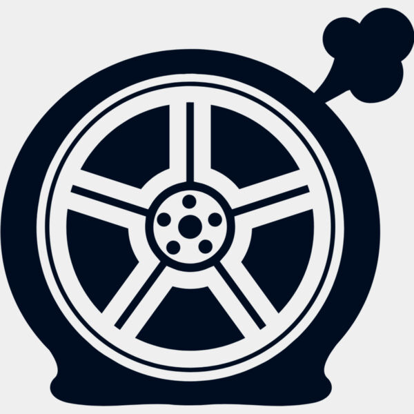 Flat Tire Blow Out Icon 1 Thumbnail