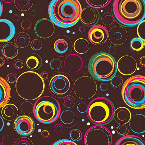 Groovy Circle Background 32 Thumbnail