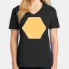 Ladies Core Cotton V-Neck Tee Thumbnail