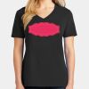 Ladies Core Cotton V-Neck Tee Thumbnail