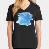 Ladies Core Cotton V-Neck Tee Thumbnail