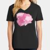 Ladies Core Cotton V-Neck Tee Thumbnail