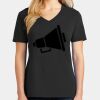 Ladies Core Cotton V-Neck Tee Thumbnail