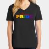 Ladies Core Cotton V-Neck Tee Thumbnail