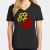 Ladies Core Cotton V-Neck Tee Thumbnail